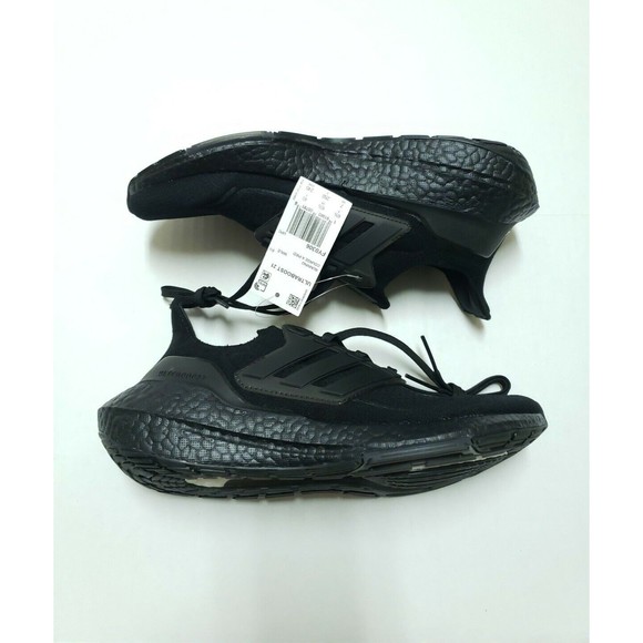 Adidas Ultraboost 21 Triple Black Running Shoes Sneakers FY0306 Mens Size 7 main image 5